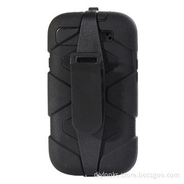 Plastic Case with Belt Clip and Holder for Samsung Galaxy SIII